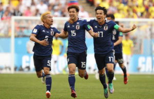 COPA DO MUNDO: Japão estreia com vitória sobre a Colômbia