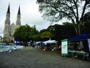 Sustentabilidade é discutida na Praça Getúlio Vargas