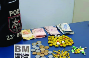 Brigada Militar prende mulher por tráfico de drogas em Santa Cruz do Sul