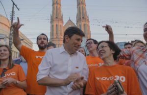 Pré-candidato à Presidência pelo Novo, João Amoêdo esteve em Santa Cruz