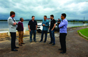Kopp Tecnologia faz visita técnica para definir instalação de equipamentos no Lago Dourado