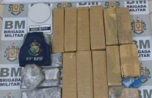 Dupla é presa com mais de 13kg de drogas em Santa Cruz