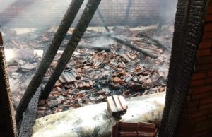 Incêndio destrói estufa de tabaco no interior de Passo do Sobrado