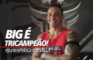Big Castilho é tricampeão mundial de Muay Thai