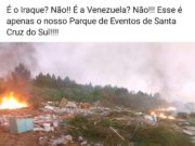 Um lixão a céu aberto