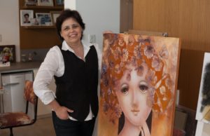 Figuras femininas, traços fortes e marcantes