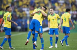 Brasil goleia Peru e jogará quartas de final na Arena do Grêmio