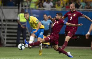 Brasil empata com a Venezuela pela Copa América: 0 a 0