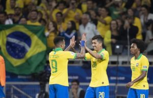 Com gols de Jesus e Firmino, Brasil é finalista da Copa América