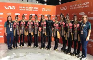 Mini Grupo Together alcançou 11ª colocação no World Roller Games 2019