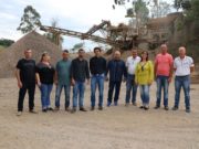 Comitiva colombiana na Unisc