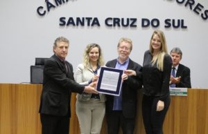 Câmara homenageia 25 anos do PPGDR da Unisc