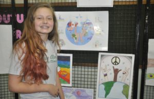 Cartaz da Paz: Estudante de 11 anos vence etapa local