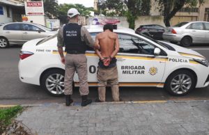 Brigada Militar prende indivíduo por atos obscenos