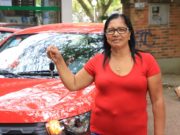 Ano novo e carro zero para Gladir Fatima de Oliveira