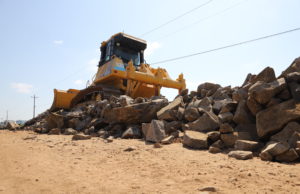 Linha Seival: Obras são realizadas para nivelamento de estrada