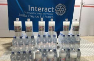 Interact Clube e Rotary Avenida realizam doação ao Hospital de Campanha em Santa Cruz