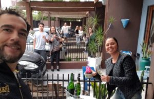 Elas adaptaram as comemorações na quarentena