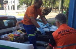 Santa Cruz: Central de Doações já recebeu 2,5 toneladas de alimentos