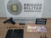 Prisão: Homem é preso por porte ilegal de arma de fogo
