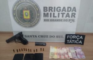 Prisão: Homem é preso por porte ilegal de arma de fogo