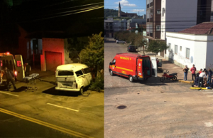 Dois acidentes são registrados no mesmo local em menos de 12 horas