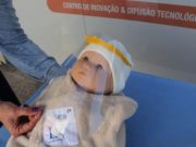 Unisc cria máscaras Face Shield para recém-nascidos