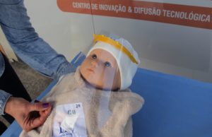Unisc cria máscaras Face Shield para recém-nascidos