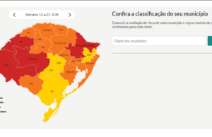 Região de Santa Cruz registra melhora nos indicadores e volta para bandeira amarela