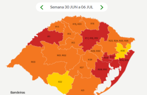 Caxias do Sul, Erechim e Palmeira das Missões serão mantidas em bandeira laranja