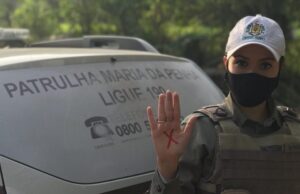 Brigada Militar adere a Campanha Sinal Vermelho contra a Violência Doméstica