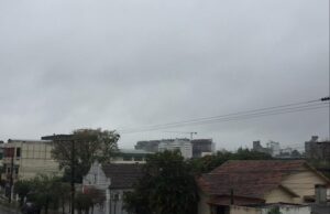 Acúmulo de chuva em Santa Cruz nesta manhã foi de 35 milímetros