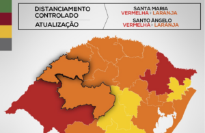Governo do Estado muda para bandeira laranja as regiões de Santa Maria e Santo Ângelo
