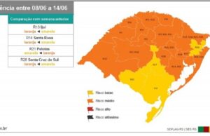 Região de Santa Cruz tem piora nos indicadores e volta para bandeira laranja