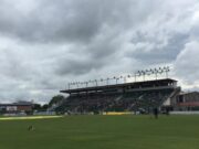 Internacional vistoria campo do Avenida para jogar contra o Aimoré