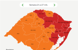 Após recurso, bandeira laranja é mantida