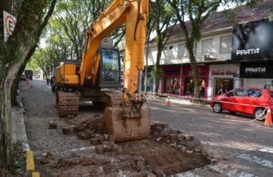 Mais uma frente de trabalho foi designada para as obras