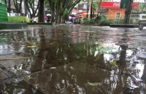 Semana começa com chuva em Santa Cruz