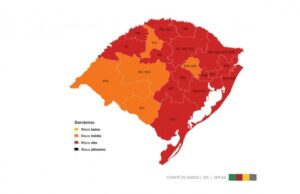 Região de Santa Cruz ingressa na bandeira vermelha