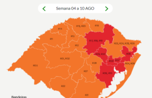Saiba como fica o mapa da 13ª rodada do Distanciamento Controlado