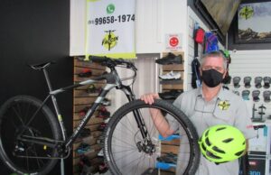 Número de ciclistas aumenta na pandemia em Santa Cruz