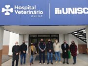 Conselho Superior da Apesc vista o Hospital Veterinário