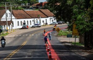 Nova ciclovia deve estar pronta em duas semanas em Linha Santa Cruz