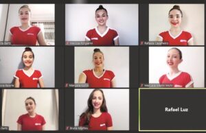 Alunas do Colégio Mauá são destaque em desafio virtual de ginástica rítmica