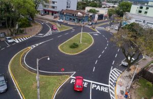 Sinalização do Trevo da Souza Cruz está concluída