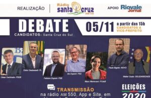 Debate dos vices ocorre amanhã na Câmara de Vereadores