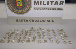 BM de Santa Cruz apreende drogas próximo ao canil do Presídio Regional