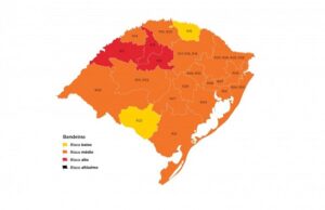 Mapa definitivo do Distanciamento Controlado traz três regiões em vermelho