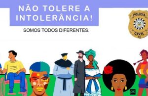 Polícia Civil lança campanha contra crimes de intolerância