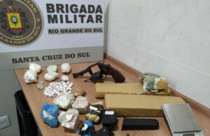 BM de Santa Cruz do Sul localiza depósito de drogas